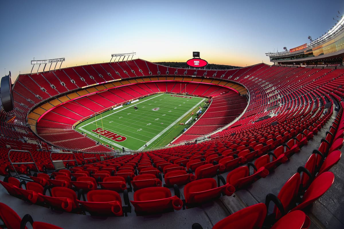 Arrowhead Stadium de Kansas City.