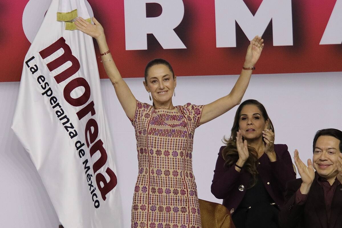 Sheinbaum dicta decálogo a nueva dirigencia de Morena