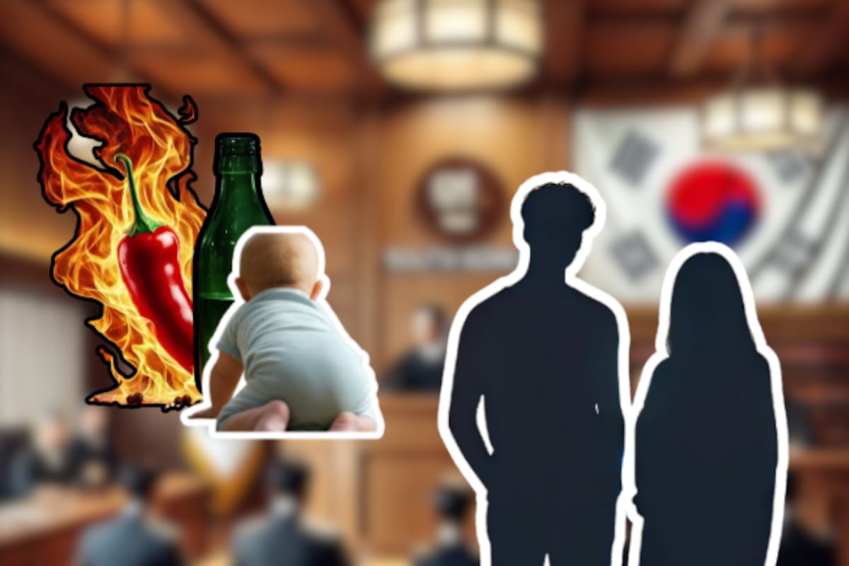 Padres en Corea del Sur dan salsa picante y alcohol a su bebe: le provocan la muerte