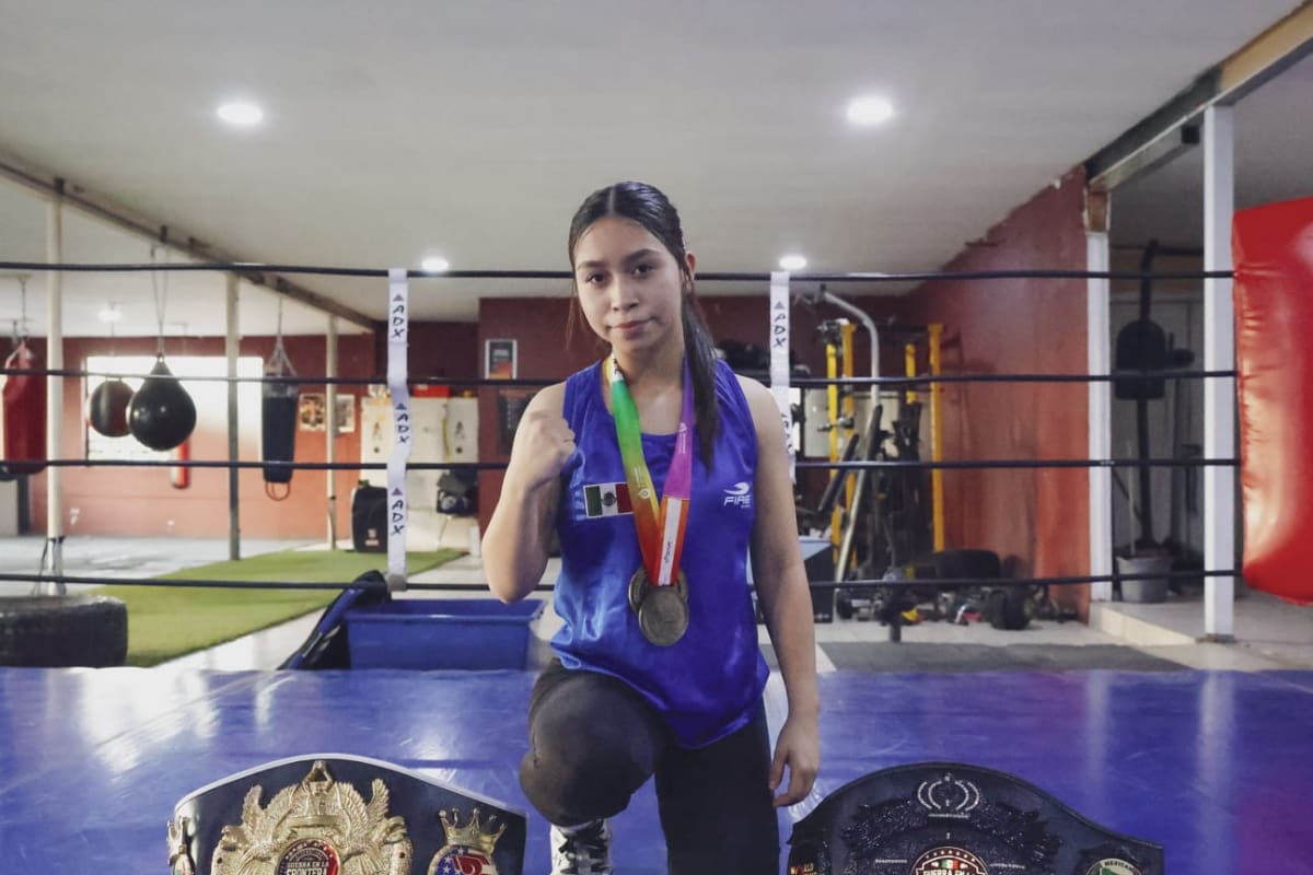 Gladys, la cachanilla que quiere llevar a México al Mundial de Boxeo; necesita apoyo para llegar a Montenegro