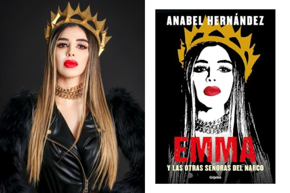 Emma Coronel y la simbología de su famosa corona, qué representa la imagen que aparece en un libro de Anabel Hernández y motivó una denuncia contra la editorial