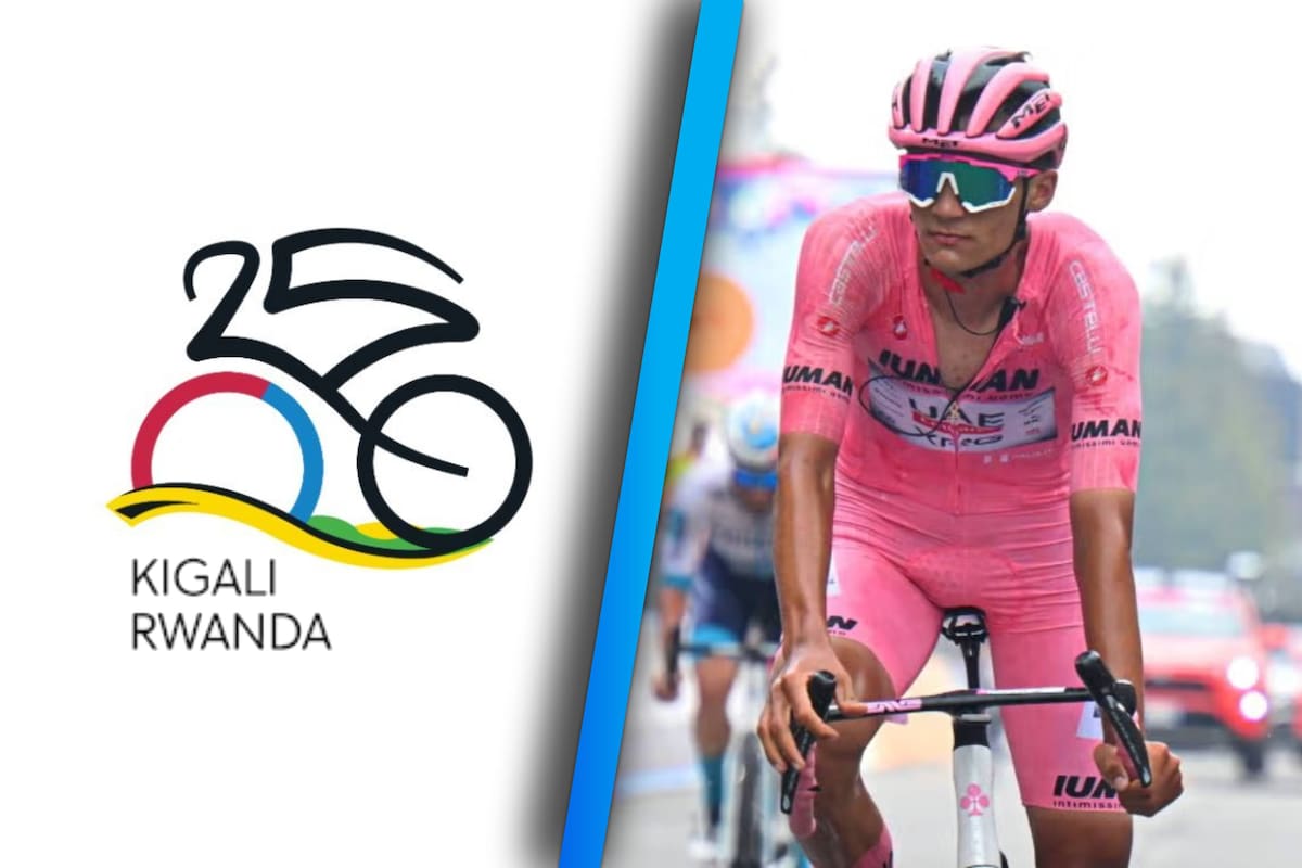 Isaac del Toro representará a México en el Mundial de Ciclismo de Ruta 2025 en Ruanda
