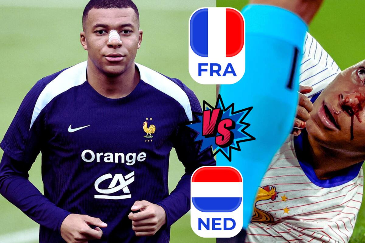 ¡Oficial! Kylian Mbappé se perderá el partido contra Holanda en la Euro 2024 por la lesión en su nariz