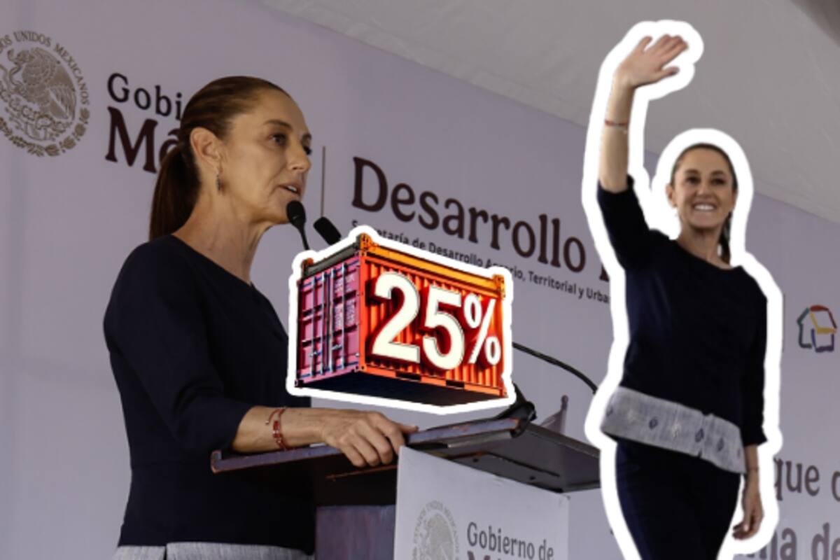 Claudia Sheinbaum enfrenta aranceles de Estados Unidos con mensaje desafiante a Trump