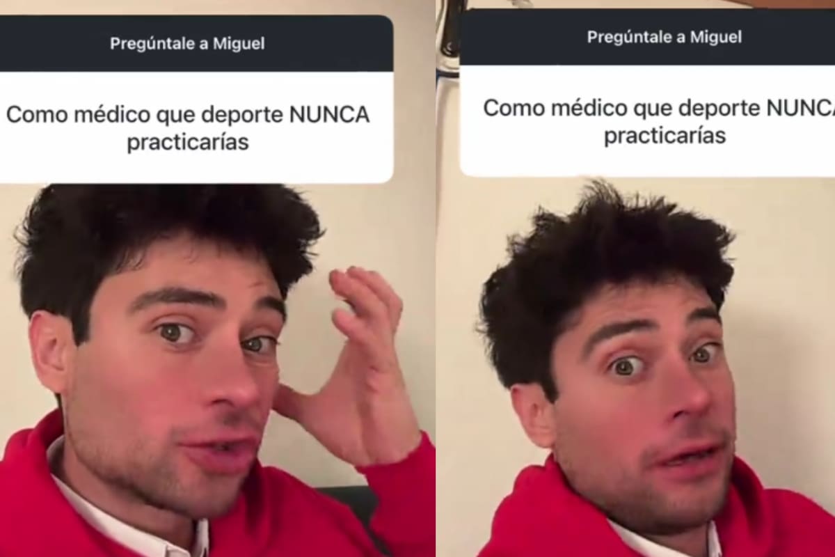 Médico revela en TikTok los 3 deportes que jamás practicaría, explica sus motivos y se vuelve viral