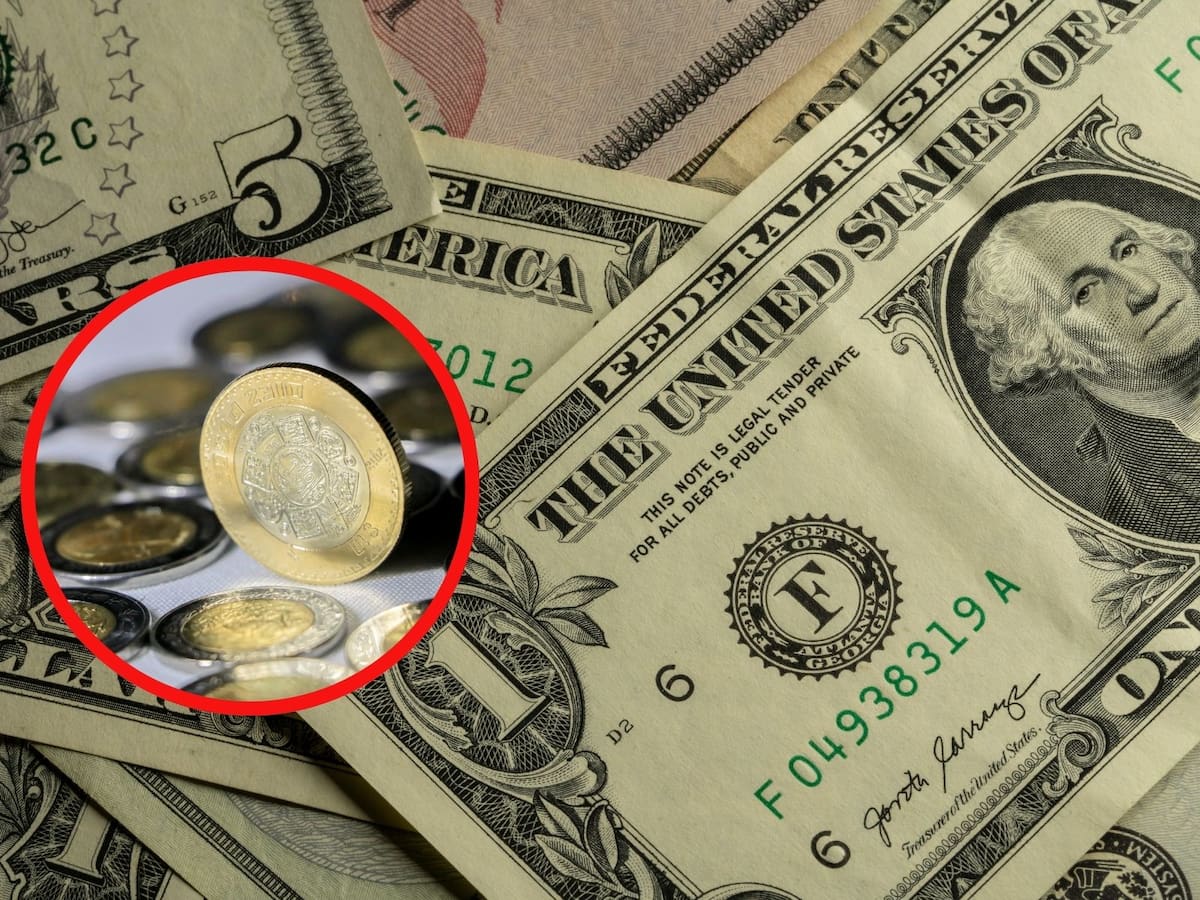 Dólar vs Peso mexicano. (Canva)