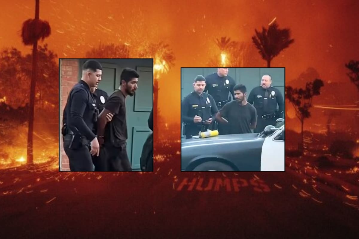 Quién es Juan Manuel Sierra-Leyva, el inmigrante mexicano acusado de provocar incendio en Los Ángeles, California; circulan videos del arresto
