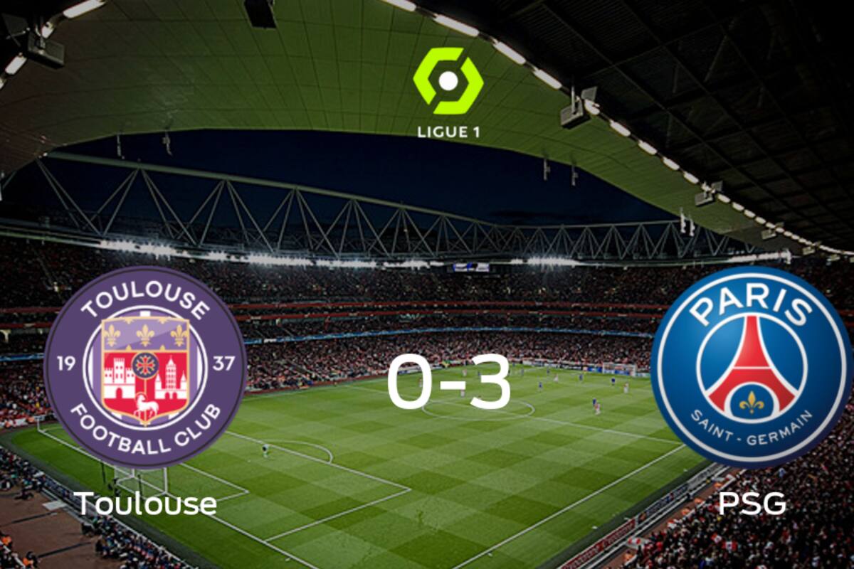 París S. Germain se lleva los tres puntos a casa tras golear a FC Toulouse (3-0)