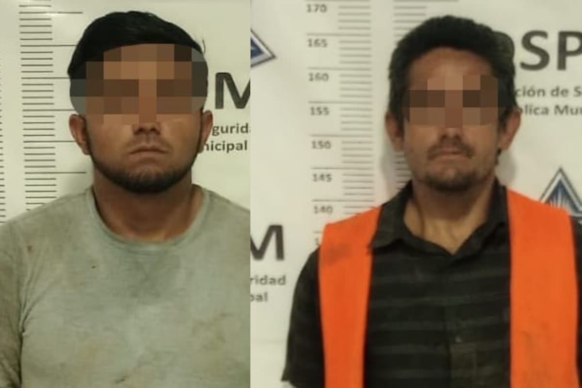 Sorprenden a dos sujetos robando durmientes de las vías del tren