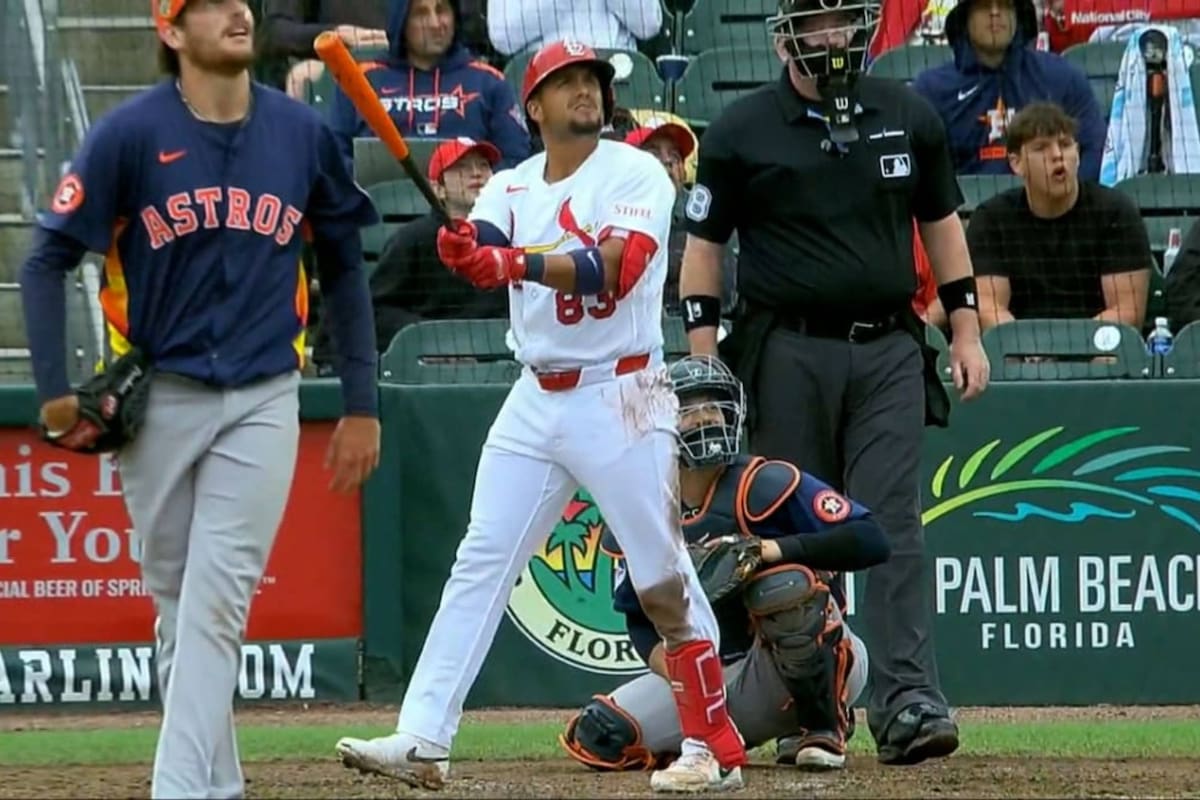 El tijuanense Ramón Mendoza pegó jonrón en el Astros vs Cardenales; ¿cómo les fue a los sonorenses Isaac Paredes, César Salazar y Ramón Urías?