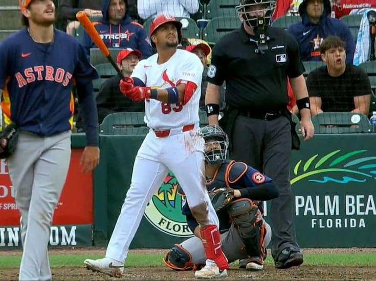 El tijuanense Ramón Mendoza pegó jonrón en el Astros vs Cardenales; ¿cómo les fue a los sonorenses Isaac Paredes, César Salazar y Ramón Urías?