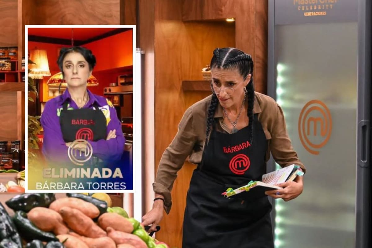 Bárbara Torres, eliminada de “MasterChef Celebrity Generaciones” ¿Cuándo es la gran final?