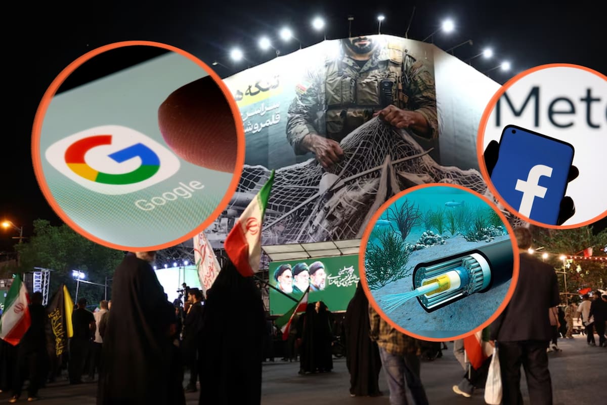 Irán planea cobrar “peajes” a gigantes como Google y Meta por los cables submarinos de internet en el Estrecho de Ormuz para controlar el 20% del tráfico global de datos y transacciones por 10 billones de dólares diarios