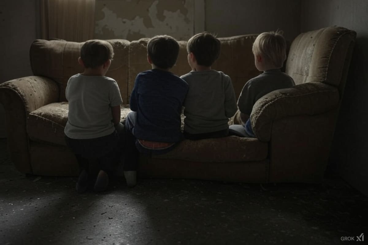 Entre moho y montones de basura, vivían niños de madre acusada de abuso infantil en EU