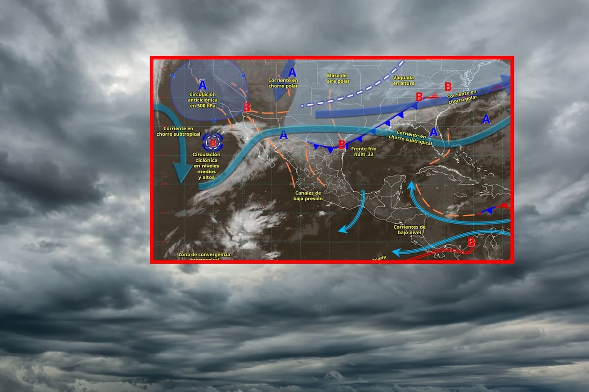 Alerta por frente frío 33: lluvias intensas, evento de Norte, descenso de temperatura y posible nieve en estas ciudade