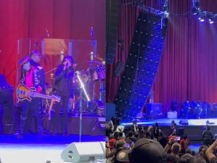 Cae pantalla en concierto de El Tri