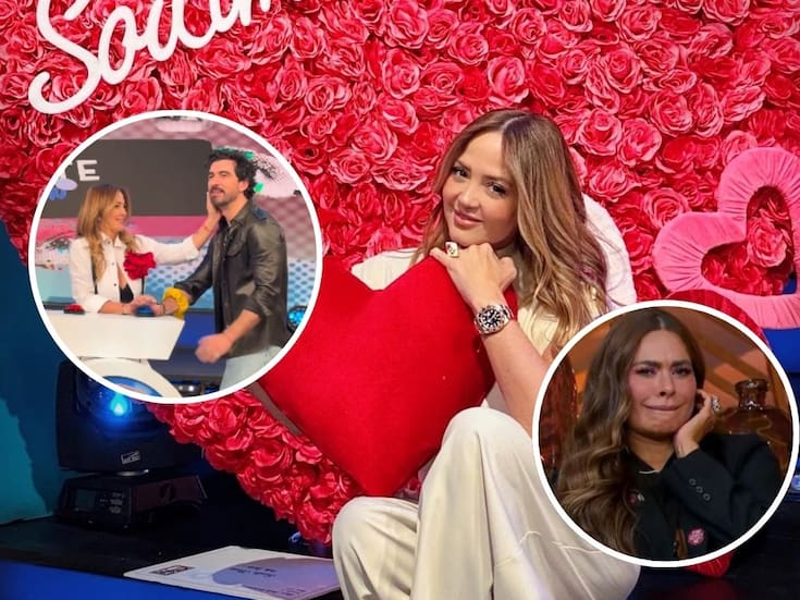Andrea Legarreta y Luis Carlos Origel comparten romántico momento en “Hoy”; Galilea Montijo pide “beso de a tres”