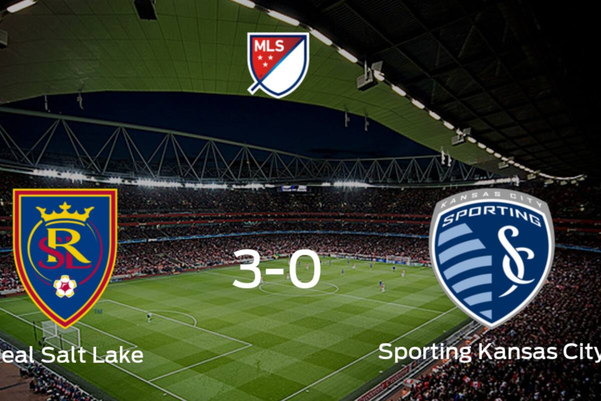 Real Salt Lake se queda con los tres puntos frente a Sporting Kansas City (3-0)