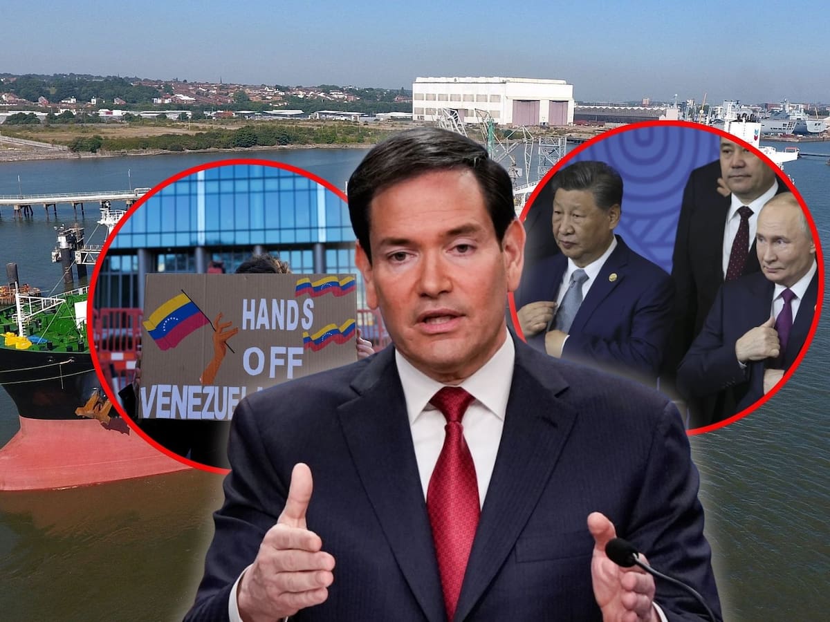 Marco Rubio advierte que Estados Unidos no permitirá que China o Rusia controlen Venezuela ni sus reservas petroleras tras la captura de Nicolás Maduro. | Crédito: AP/REUTERS