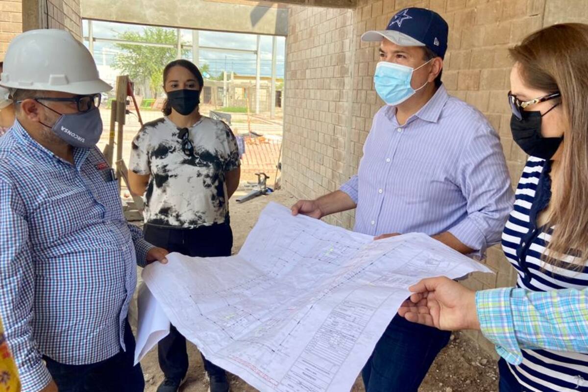 Supervisa Antonio Astiazarán, alcalde electo de Hermosillo, avance de obra pública