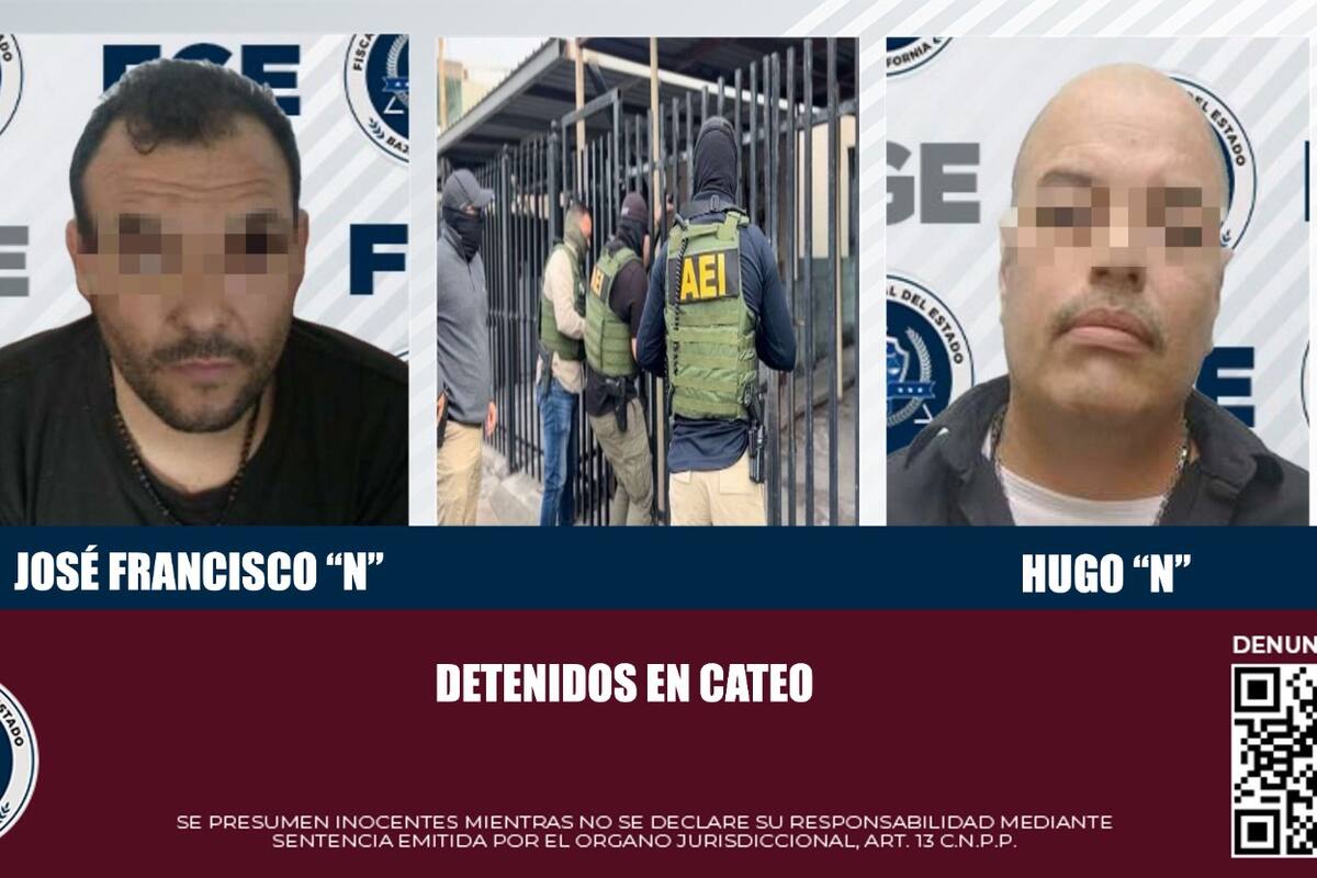 FGE cumplimenta dos cateos en Mexicali