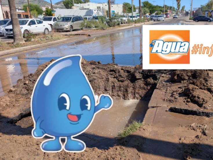 Estas colonias de Hermosillo no tendrán agua hoy por la reparación urgente de una línea de 12 pulgadas en Solidaridad y Colosio