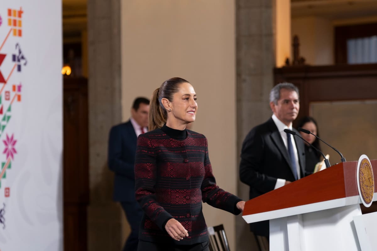 Sheinbaum anuncia plan para impulsar pagos digitales y reducir efectivo en México. | Crédito: Presidencia