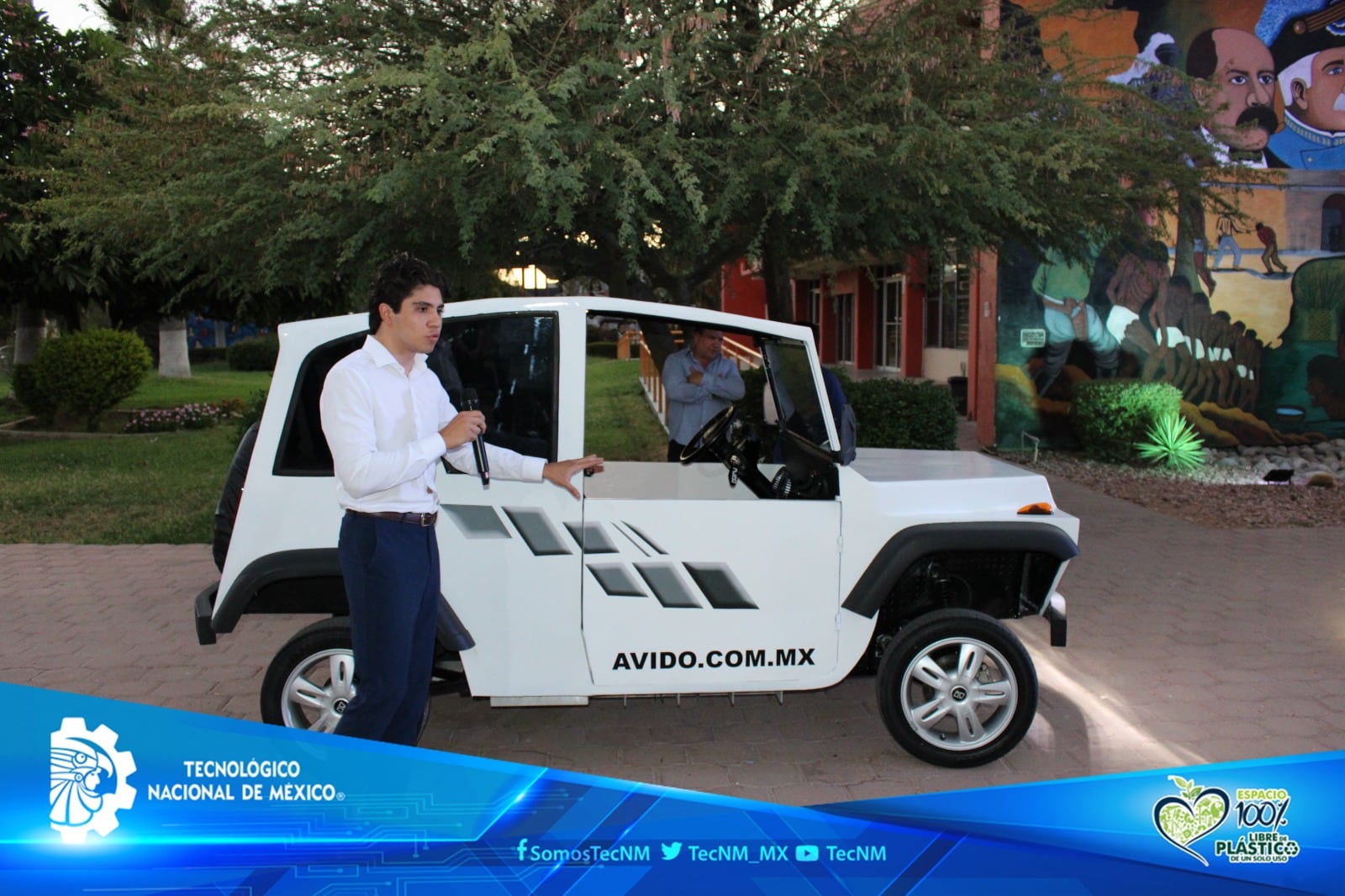 Conoce “Avido”, el auto eléctrico del TecNM hecho en Sonora que ofrece una opción de transporte para estudiantes. | Foto: cortesía.