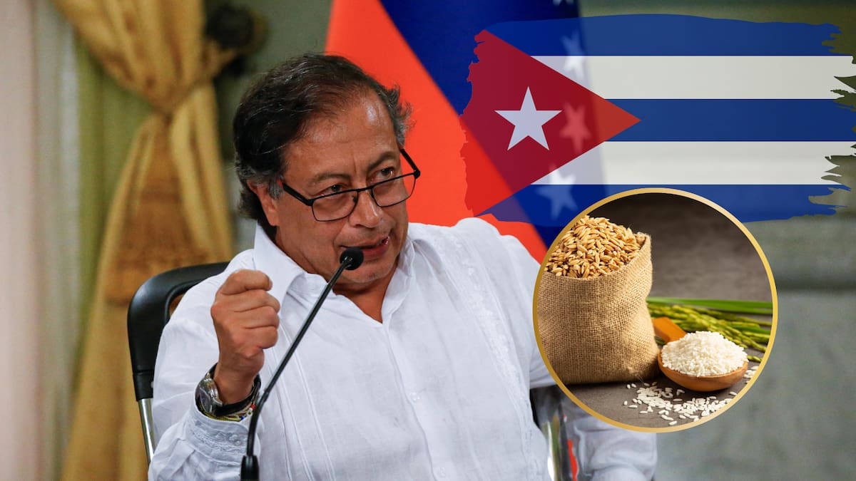 “No quiero funcionarios perezosos y asustados cuando hay que alimentar a un pueblo entero” ordena Gustavo Petro al instruir el envío urgente de arroz colombiano a Cuba