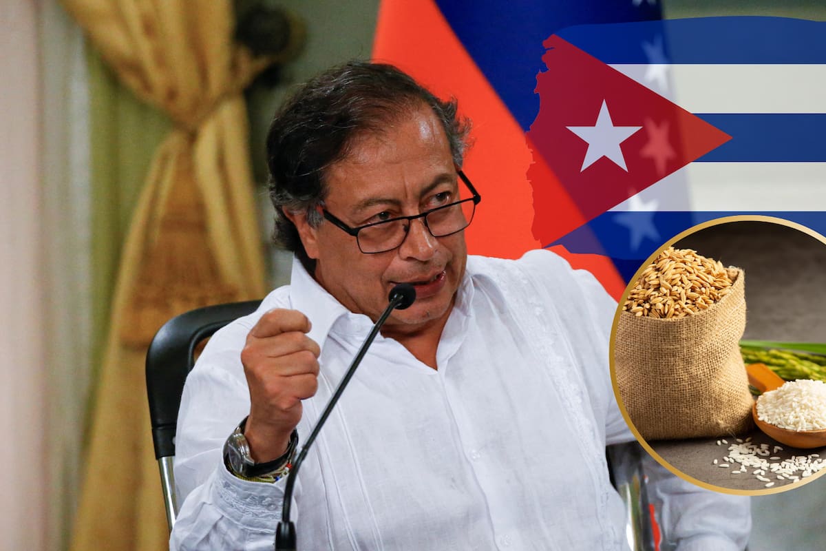 “No quiero funcionarios perezosos y asustados cuando hay que alimentar a un pueblo entero” ordena Gustavo Petro al instruir el envío urgente de arroz colombiano a Cuba