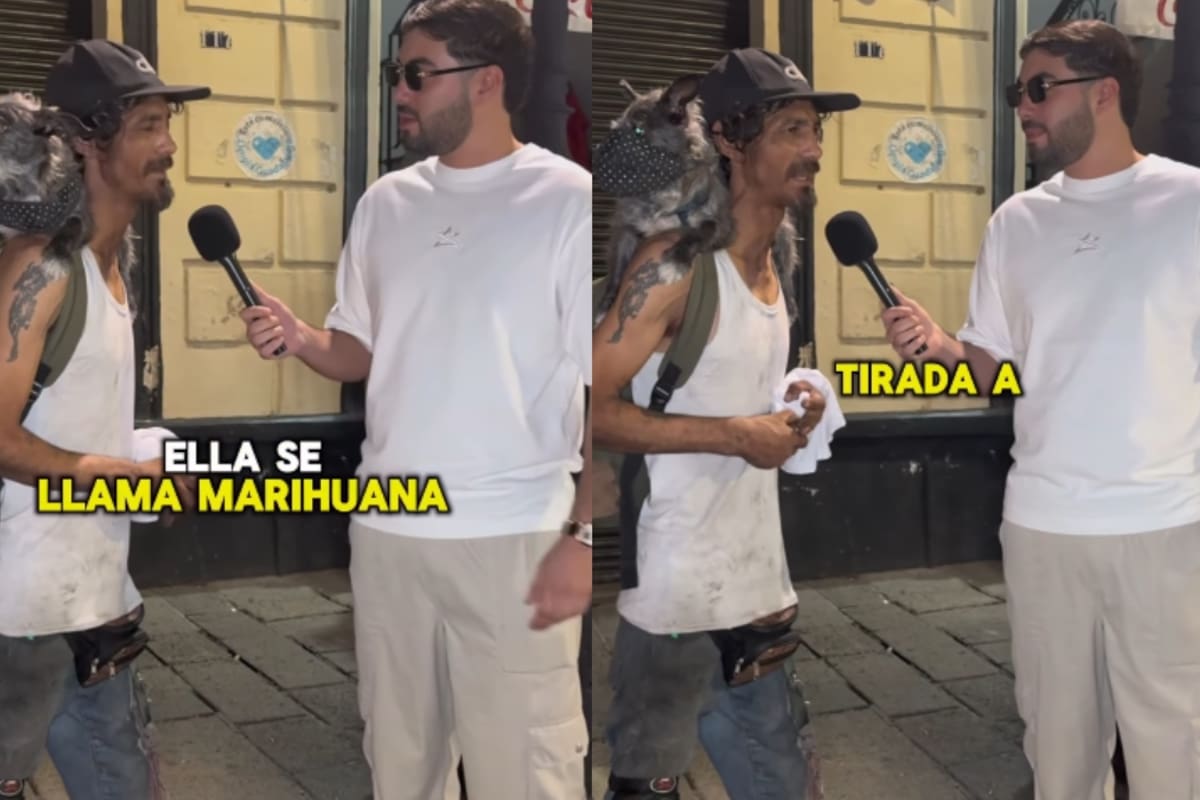 “Se llama marihuana”: Hombre se vuelve viral por su curiosa historia de rescate de su mascota