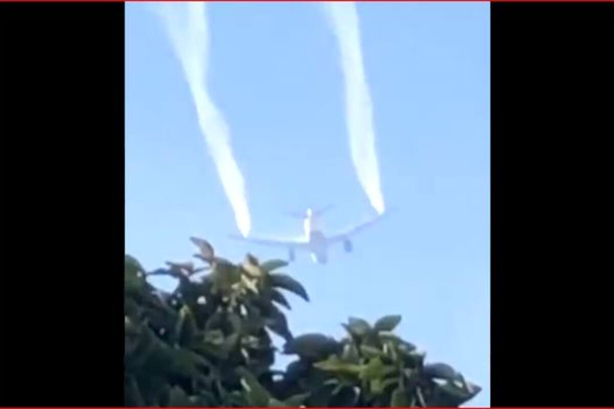 Avión de Delta Air Lines arroja combustible en patio de escuela; varios se quejaron de complicaciones menores
