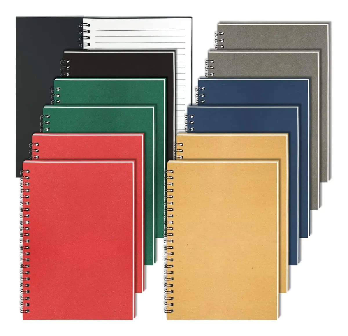Paquete que incluye 12 cuadernos de tamaño A5 | Mercado Libre