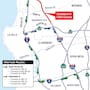 Cerrarán tramo de carretera al norte de San Diego durante todo el fin de semana
