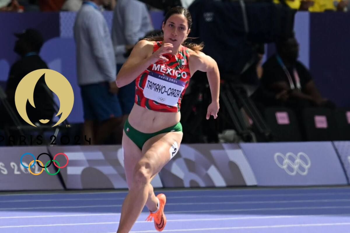Cecilia Tamayo-Garza se despide de París 2024 tras quedar quinto en el Repechaje de los 200 M