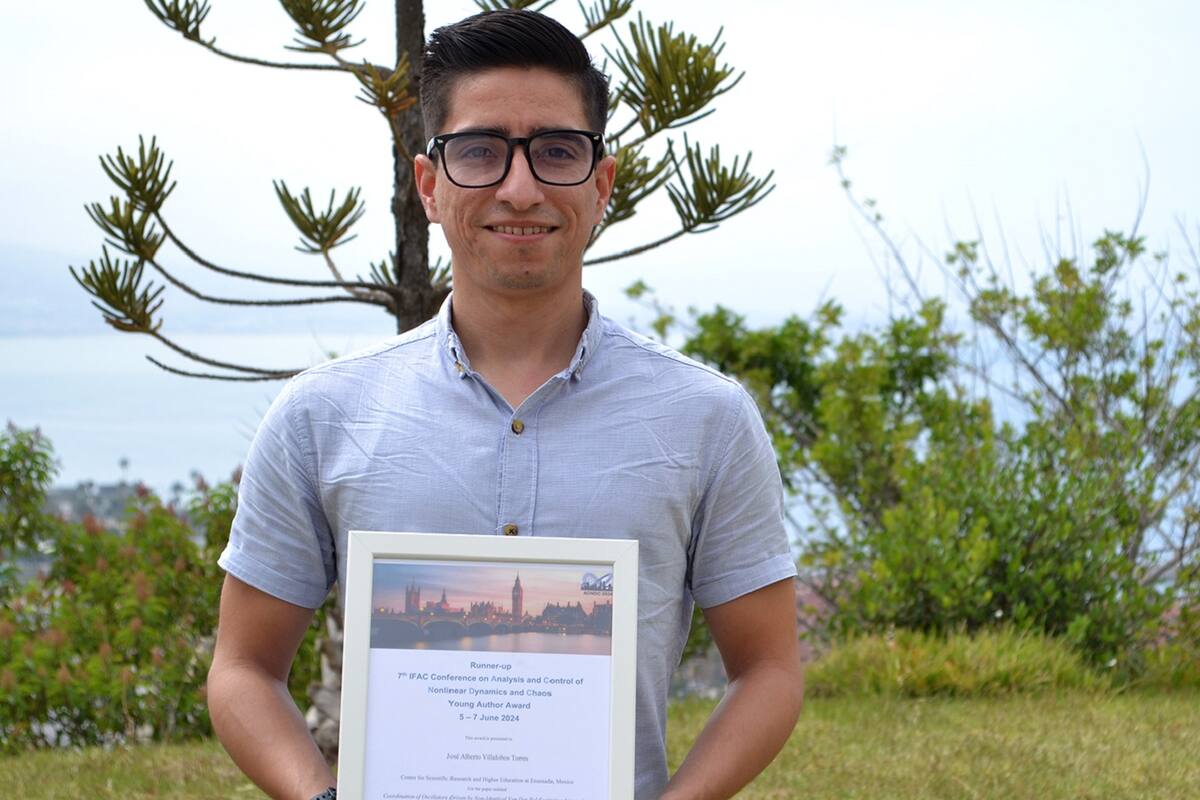 Estudiante del Cicese destaca como joven autor