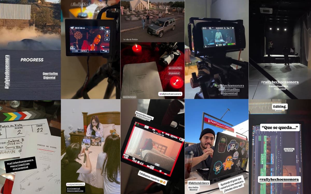 Hoy a las 23:59 cierra el Rally de Cine Hecho en Sonora 2026. Foto: Instagram Morritas Films