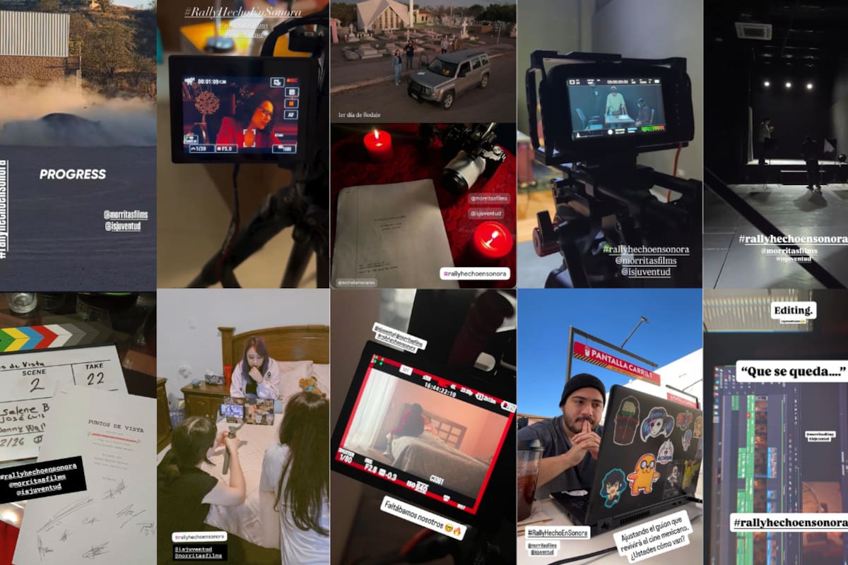 Hoy es el último día para enviar los cortometrajes del Rally de Cine “Hecho en Sonora”: ¡Hay 36 equipos en competencia!