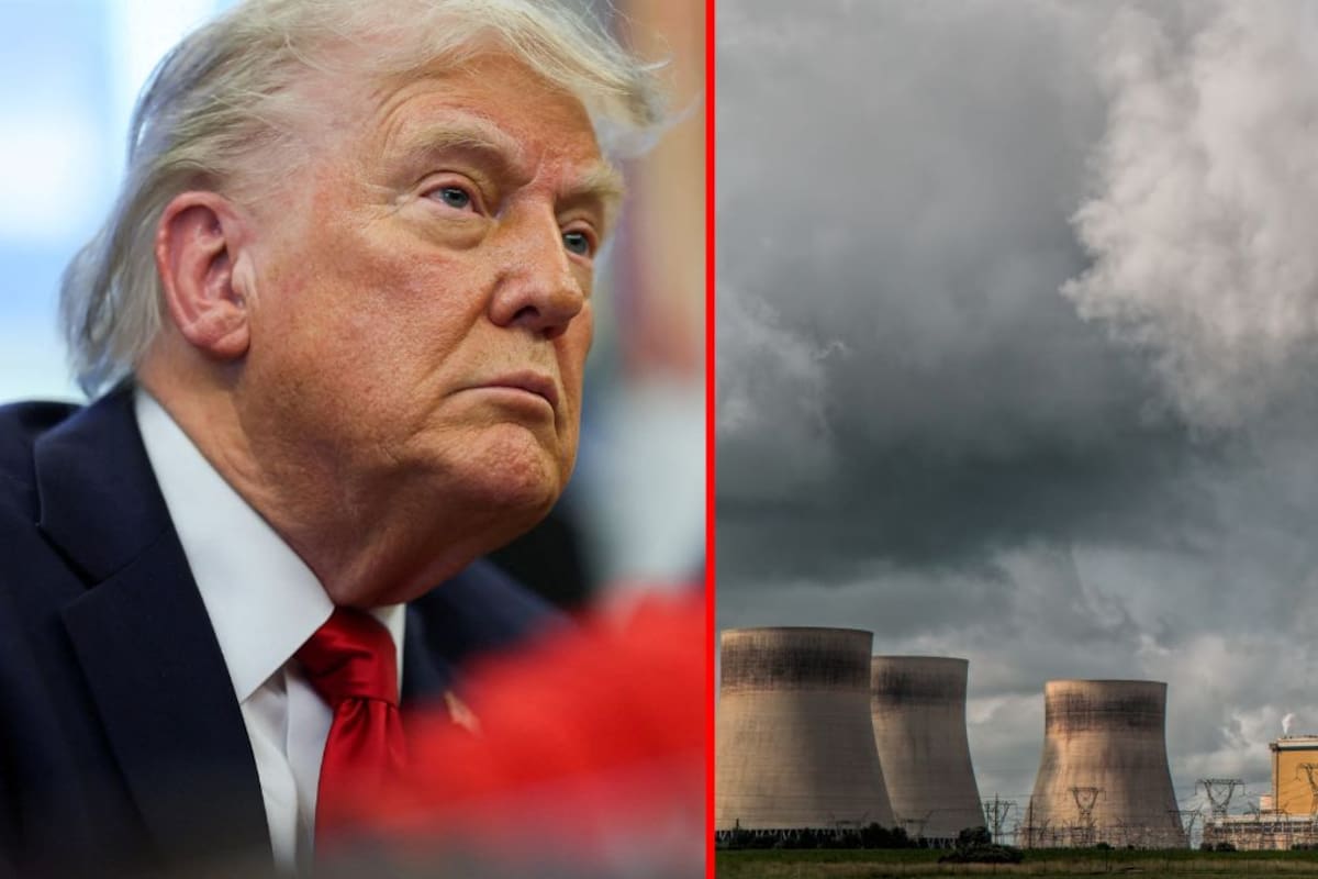 Trump busca acelerar la construcción de plantas nucleares en Estados Unidos: NYT