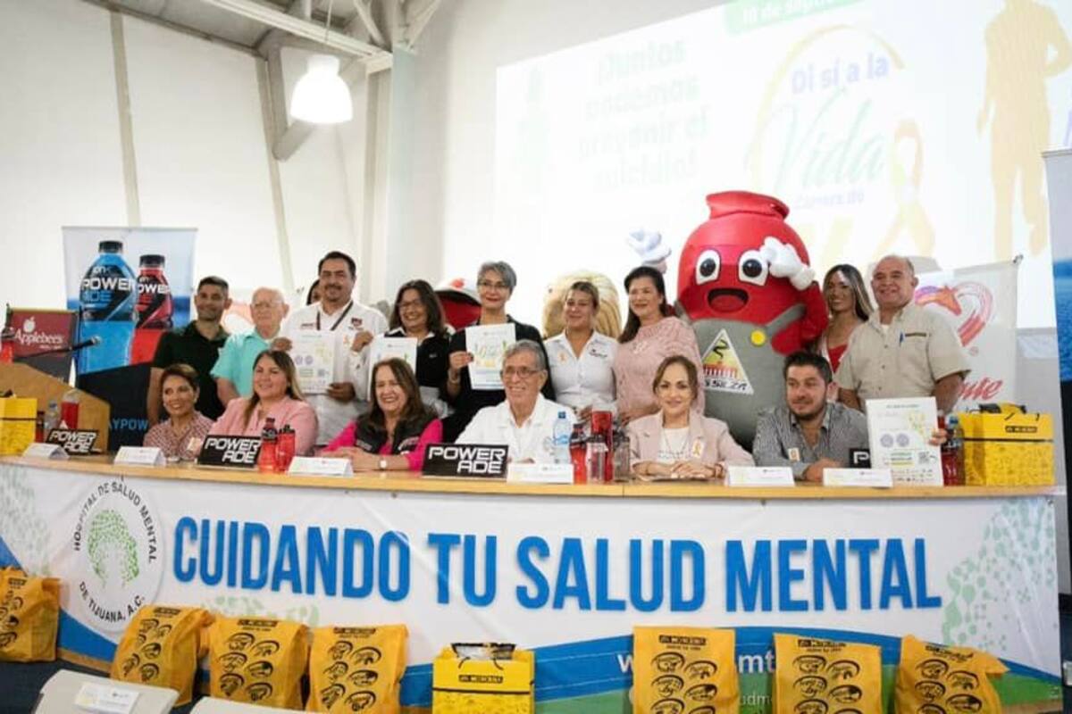 Invitan a carrera atlética para la prevención del suicidio en Tijuana