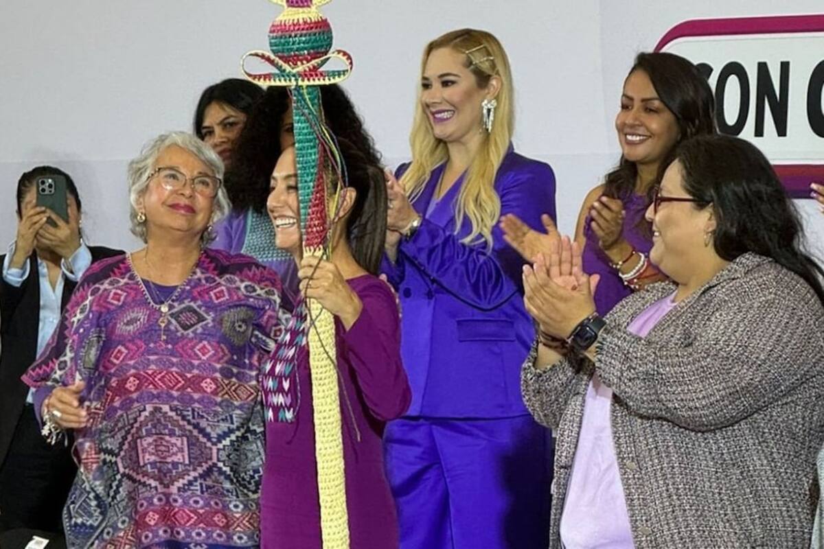 “Esto es un antes y un después en la historia de México”: Olga Sánchez Cordero en toma de protesta de Sheinbaum como presidenta