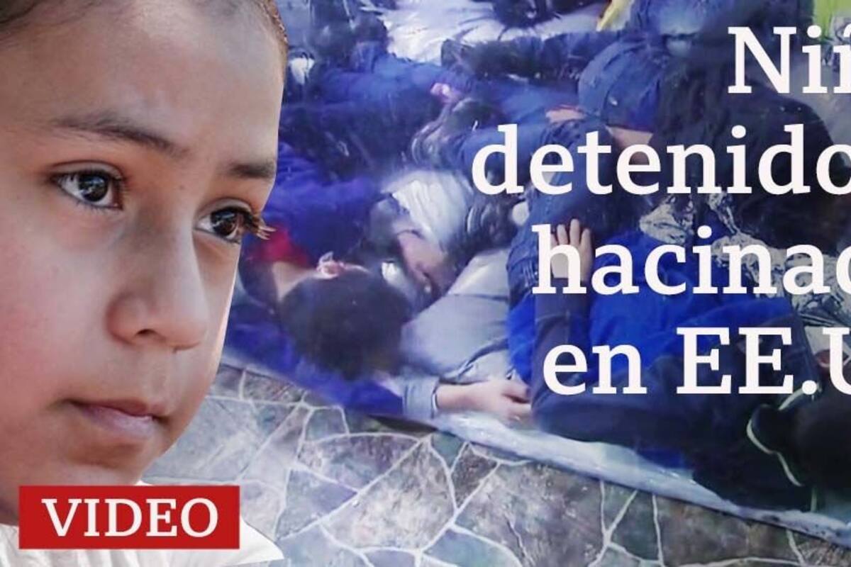 Los niños migrantes recluidos en centros de detención en EE.UU.