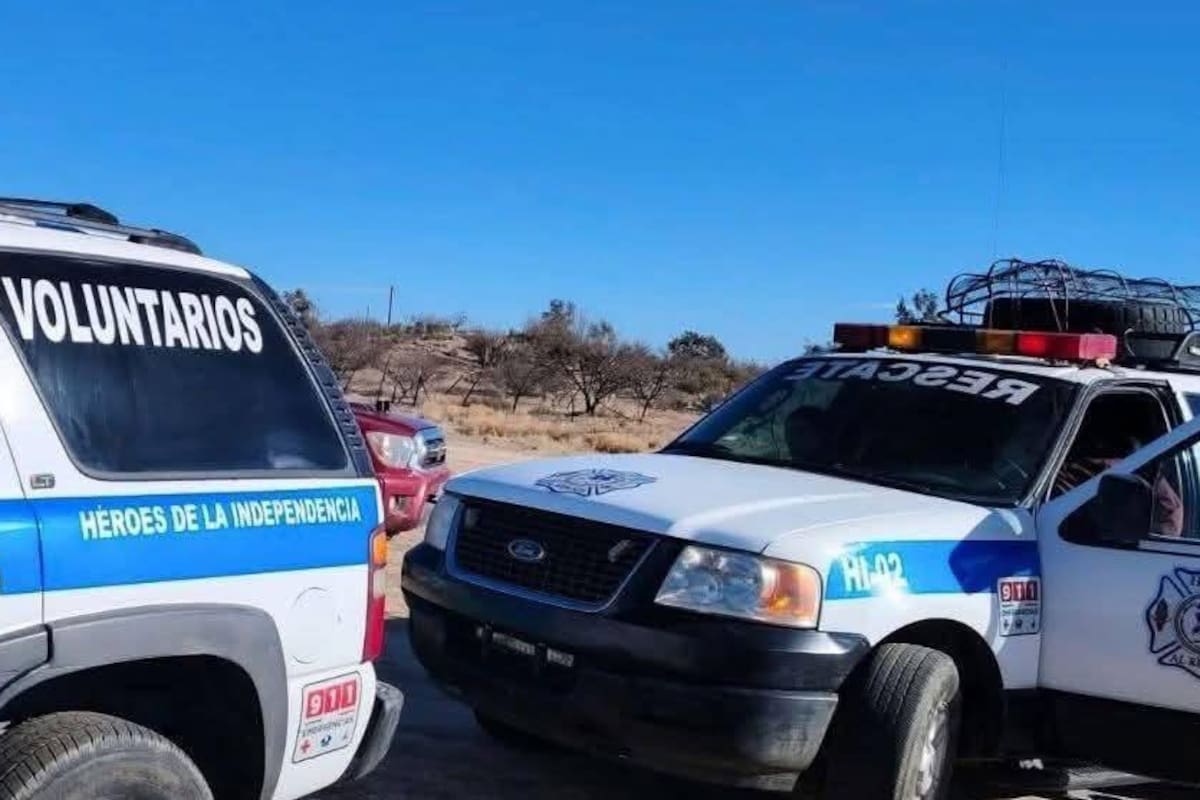 Volcadura deja un hombre sin vida en camino rural de Ensenada