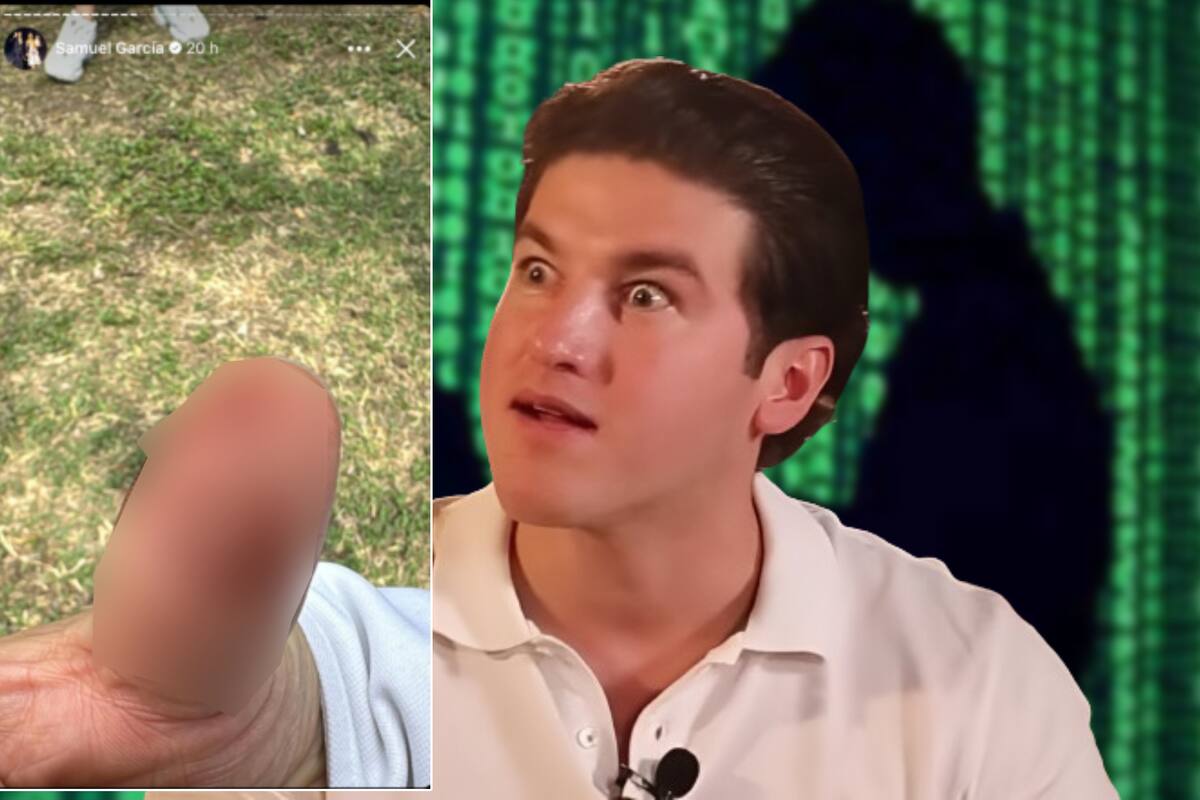 Samuel García expone su huella por foto de su dedo tras votar y se viraliza