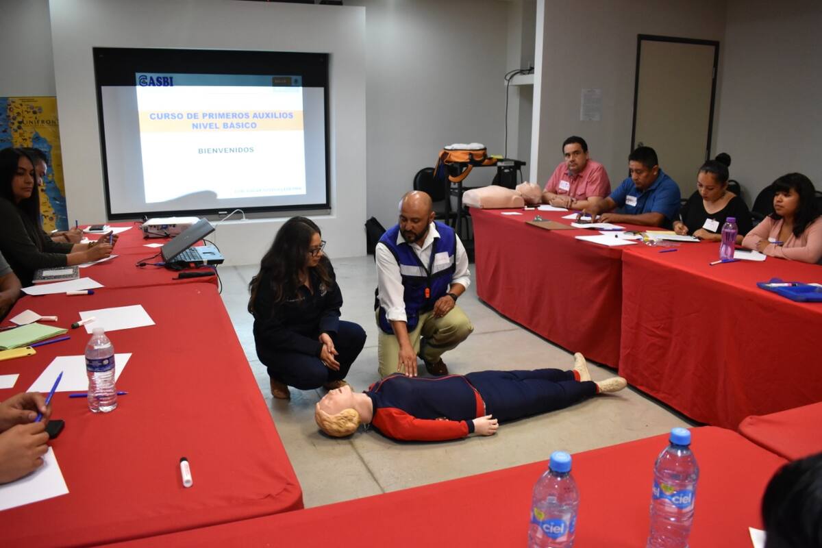 Se capacita personal municipal sobre prevención y atención de emergencias