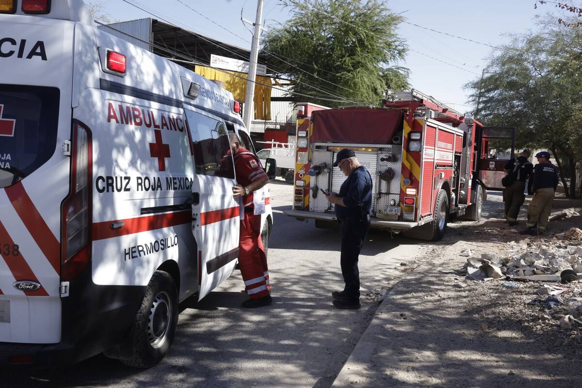 Menor sufre quemaduras al manipular gasolina en taller de Hermosillo