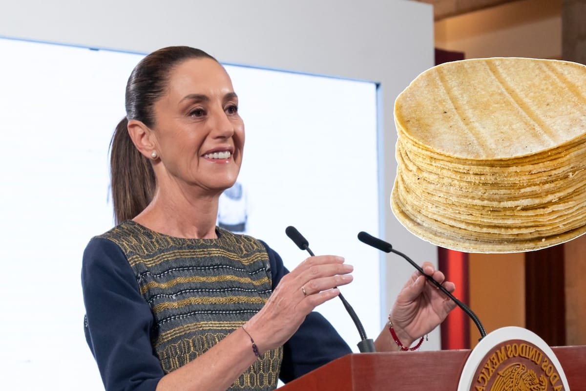 Claudia Sheinbuam anuncia acuerdo voluntario con harineros para evitar que tortilla suba de precio