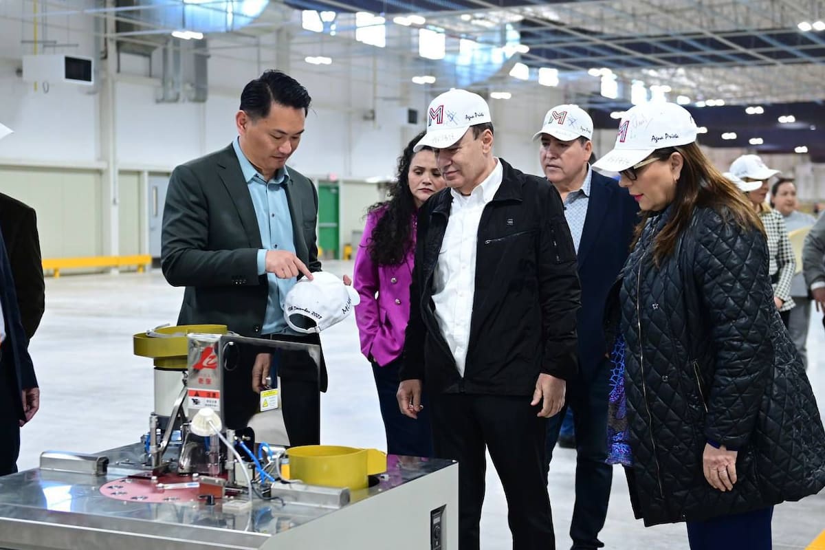 Crece Sonora con producción manufacturera récord: Durazo