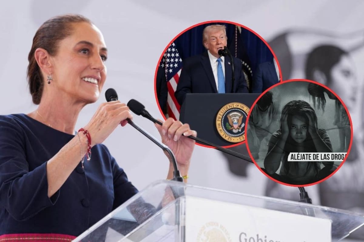 Sheinbaum señala que el combate al fentanilo no es solo tarea de México y llama a Estados Unidos a trabajar con sus jóvenes para disminuir el consumo de drogas; cruce de fentanilo se ha reducido un 50%, asegura