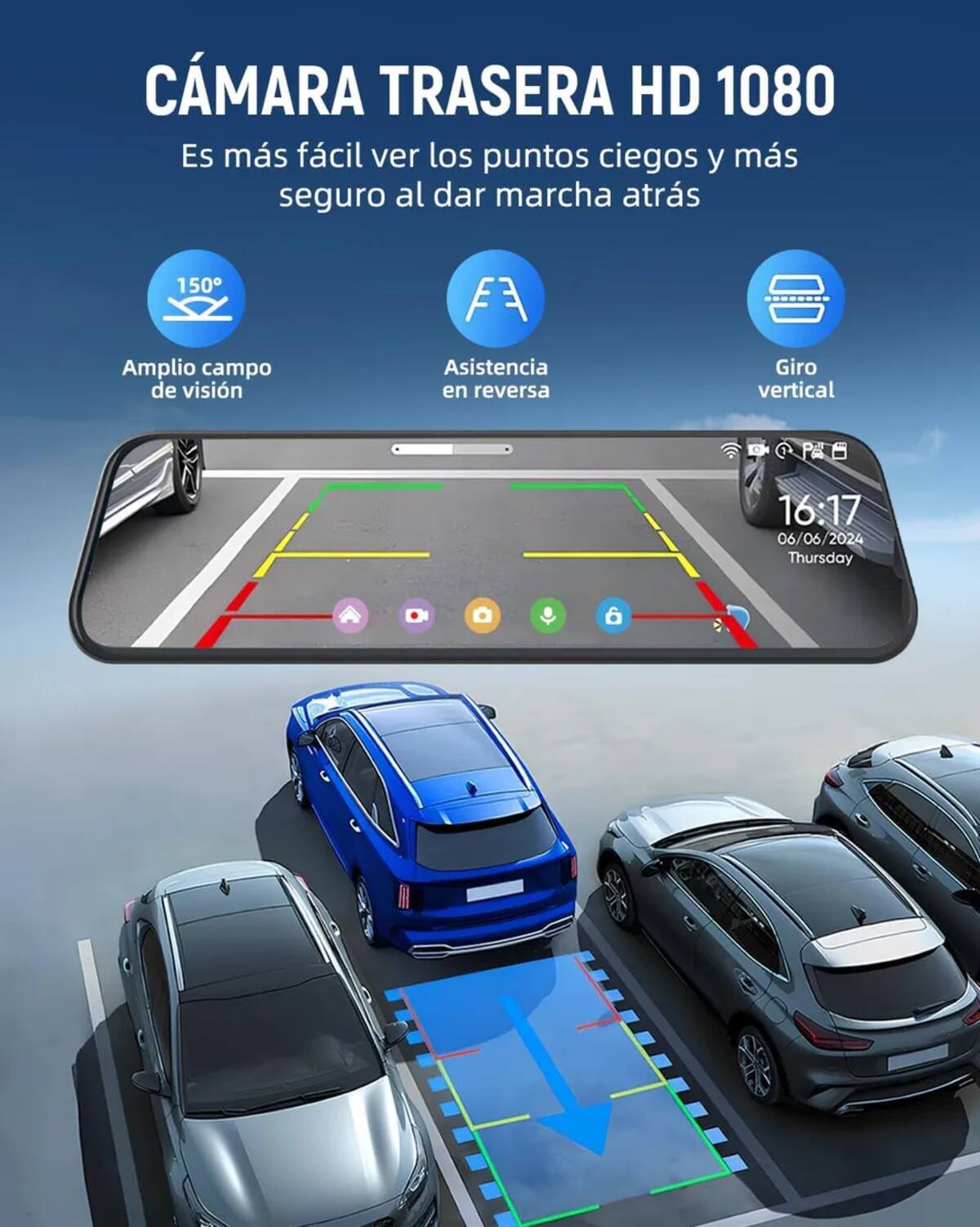 Cámara vehicular Visauto M10 | Mercado Libre